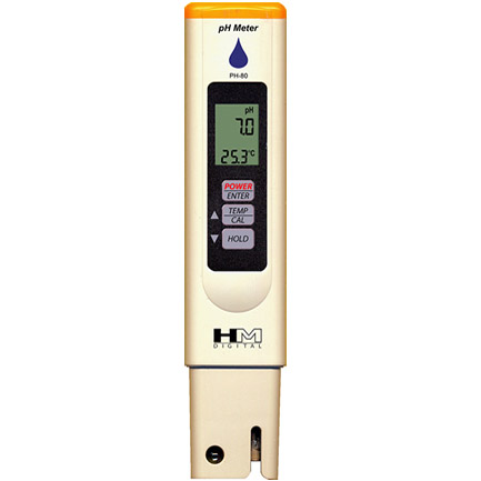 Medidor de PH y Temperatura Digital marca HM PH-80 y PH-200