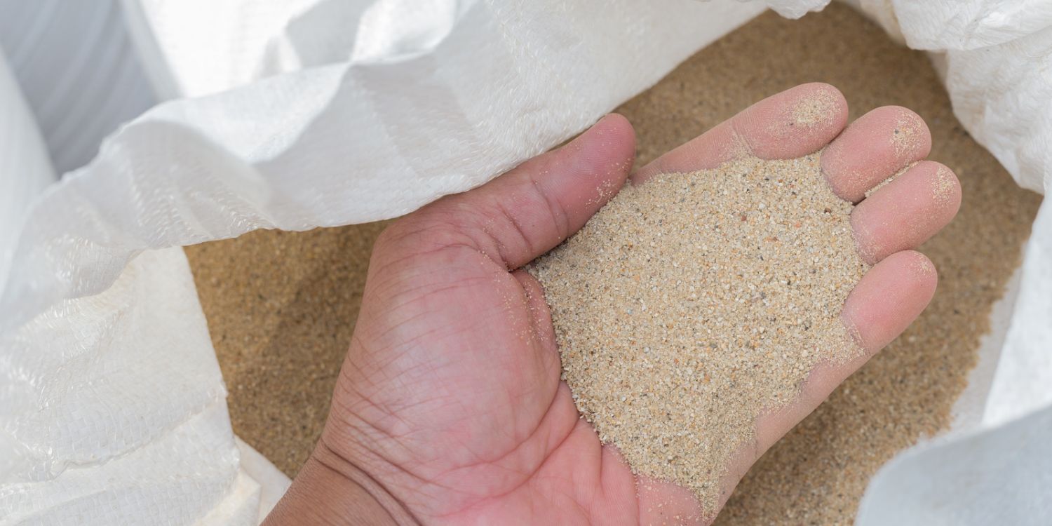 Venta de arena de sílice blanca en Ecuador