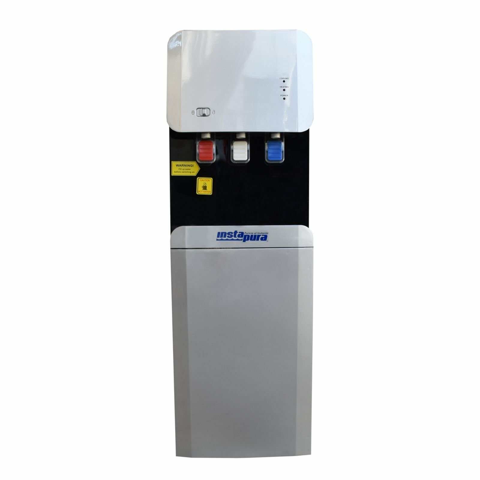 Dispensador de agua con filtro purificador de ósmosis inversa